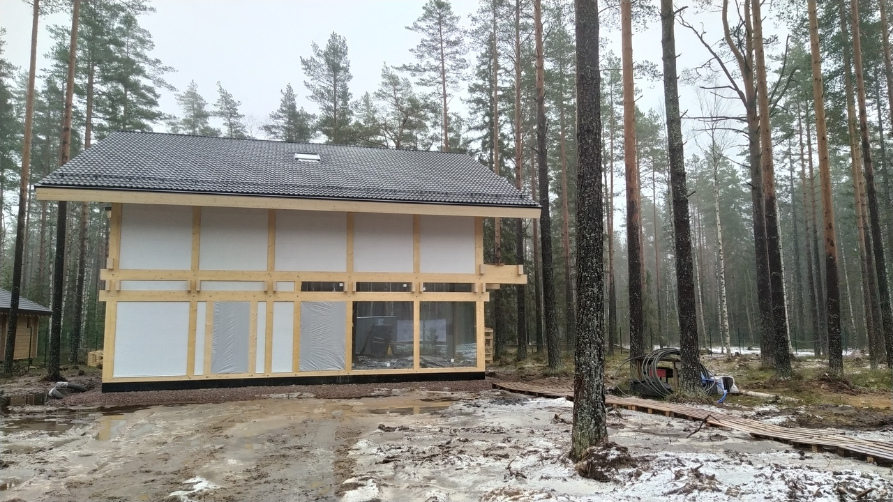 Репино парк 450 м2 - Процесс 2
