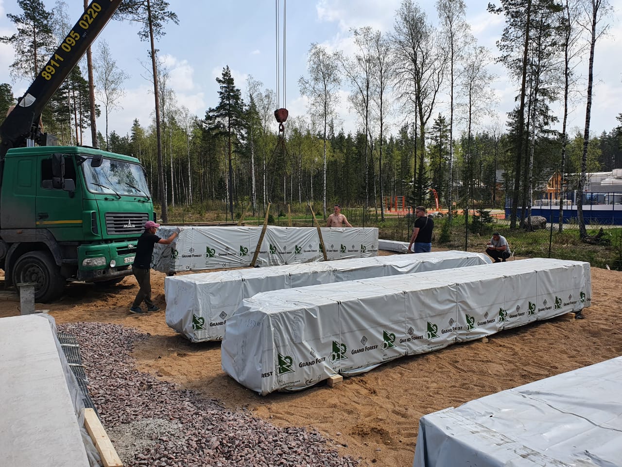 Репино Парк Арсений дом - Процесс 10