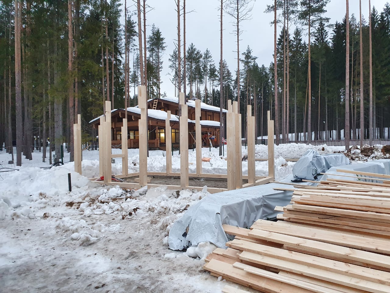 Охта Парк гараж Игорь - Процесс 4