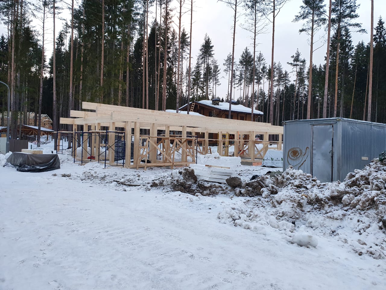 Охта Парк гараж Игорь - Процесс 9