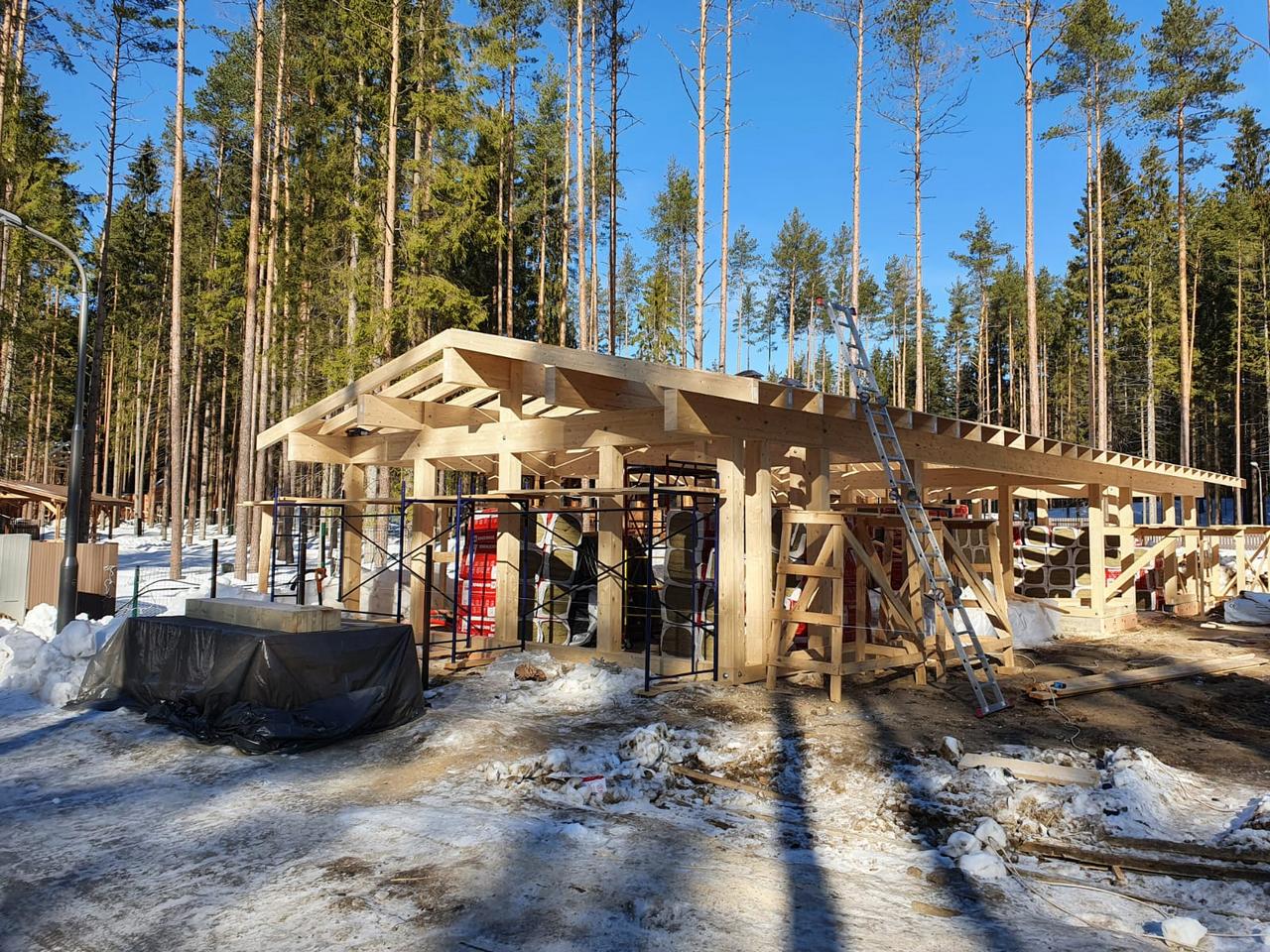 Охта Парк гараж Игорь - Процесс 13