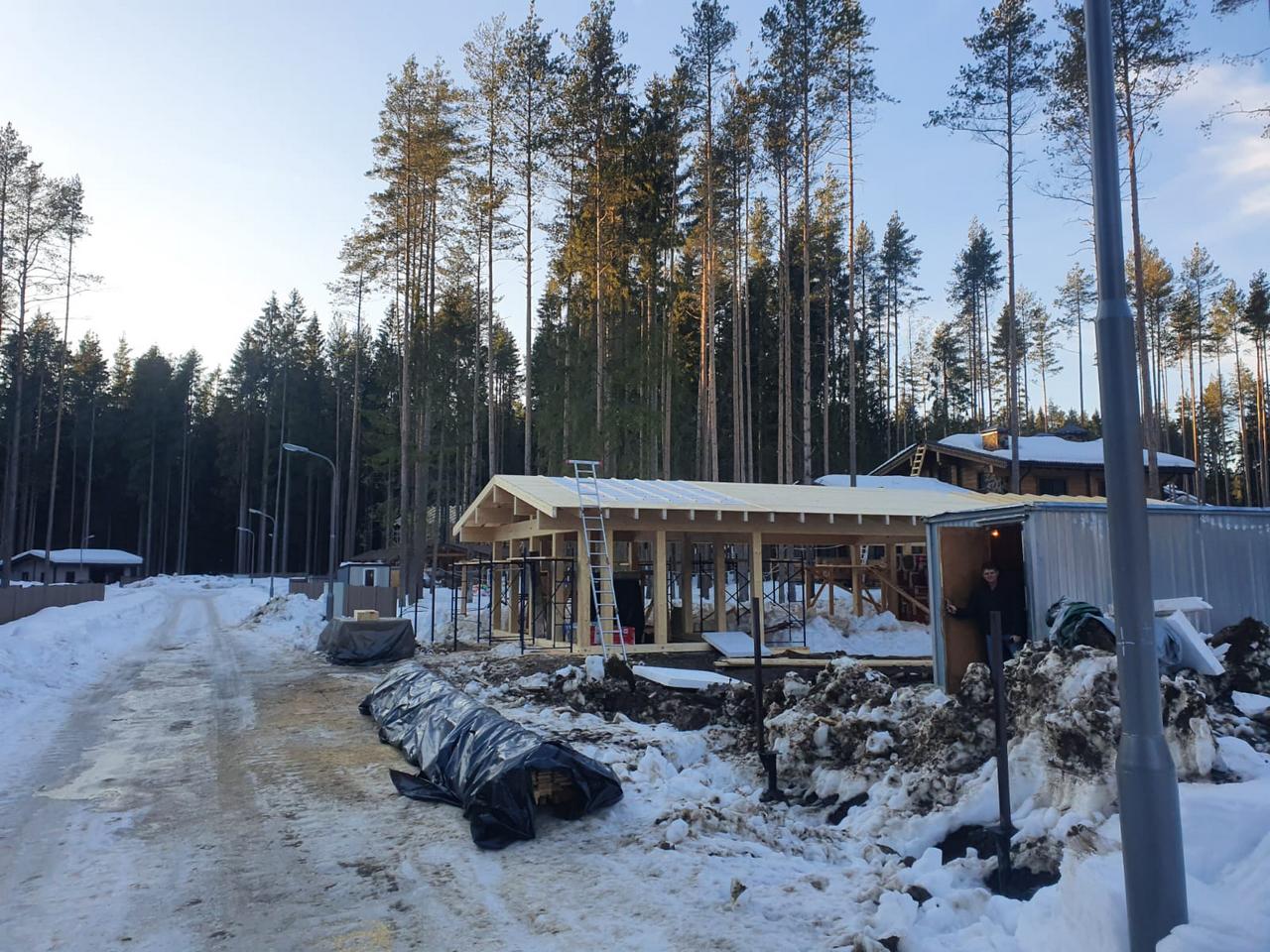 Охта Парк гараж Игорь - Процесс 14